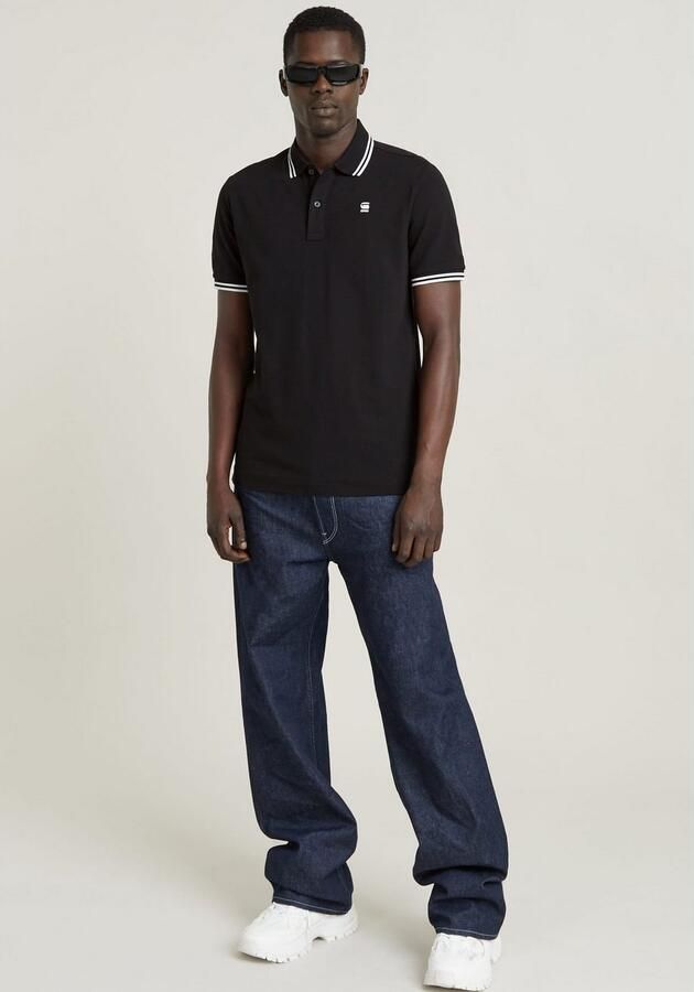 G-Star Raw Polo Shirt Korte Mouw Polo slim stripe manches longues Dunda - Foto 18