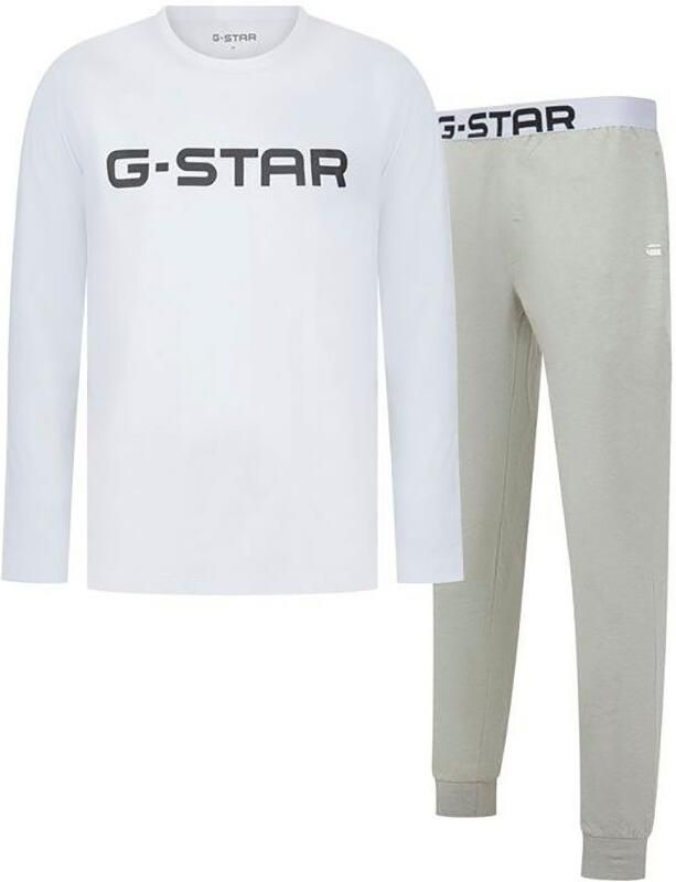 G-Star RAW Pyjama STONE LONG SLEEVE T-SHIRT & CUFFED PANTS SLEEP SET (set 2-delig) - Foto 5