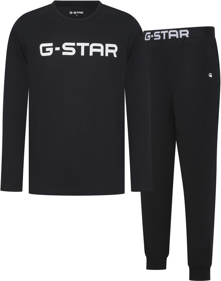 G-Star RAW Pyjama STONE LONG SLEEVE T-SHIRT & CUFFED PANTS SLEEP SET (set 2-delig) - Foto 5