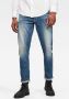 G-Star Raw Straight tapered fit jeans met stretch model '3301' - Thumbnail 3