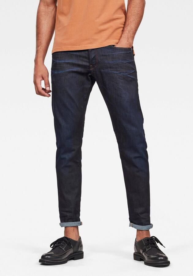G-Star Raw Straight tapered fit jeans met stretch model '3301' - Foto 13
