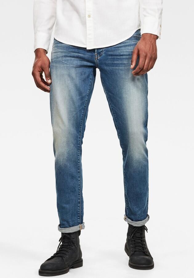 G-Star RAW Slim fit jeans 3301 Slim met mooie wassing en elastaan - Foto 10