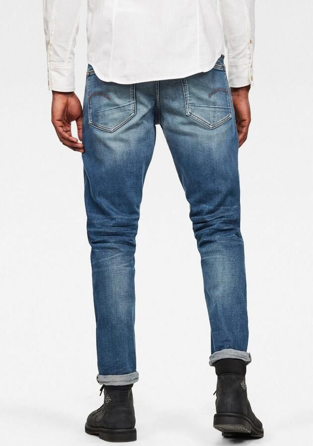 G-Star RAW Slim fit jeans 3301 Slim met mooie wassing en elastaan - Foto 14