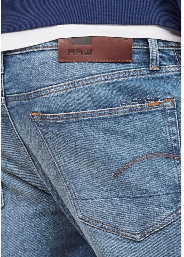 G-Star Raw Straight tapered fit jeans met stretch model '3301' - Foto 12