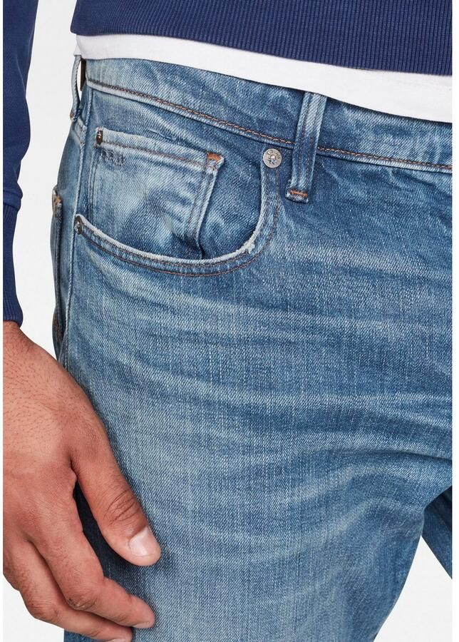 G-Star Raw Straight tapered fit jeans met stretch model '3301' - Foto 13