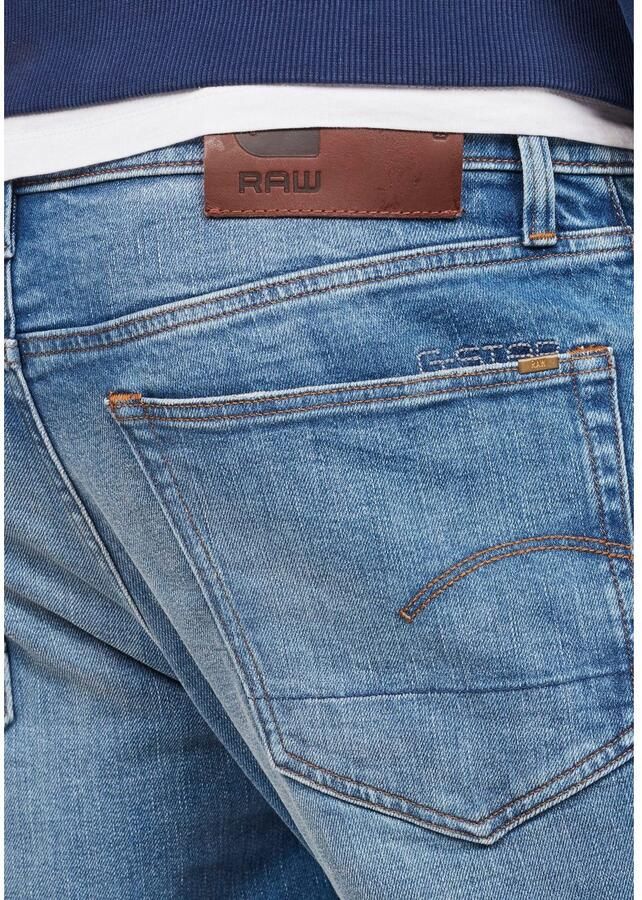 G-Star Raw Straight tapered fit jeans met stretch model '3301' - Foto 20