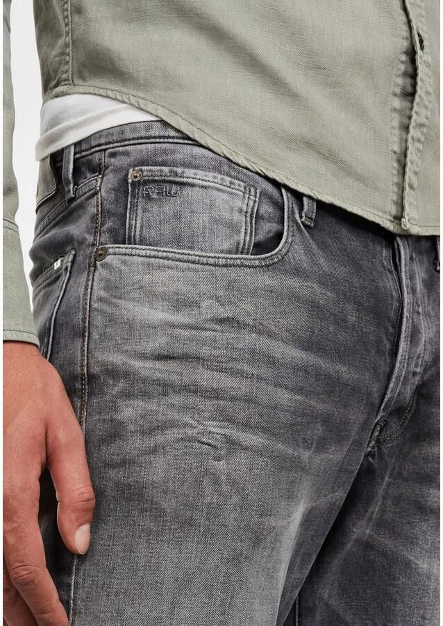 G-STAR RAW Heren Jeans 3301 Regular Tapered Lichtgrijs - Foto 7