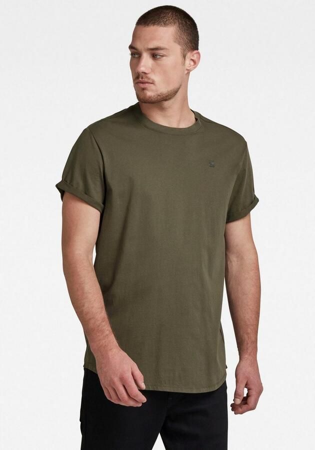 G-Star G Star RAW regular fit T shirt van biologisch katoen 723 combat - Foto 13