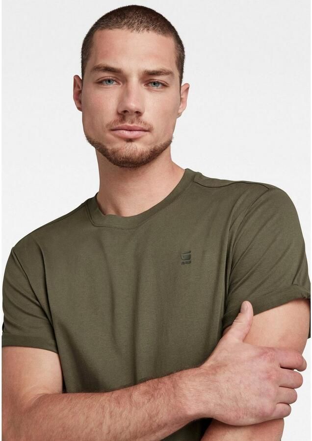 G-Star G Star RAW regular fit T shirt van biologisch katoen 723 combat - Foto 12