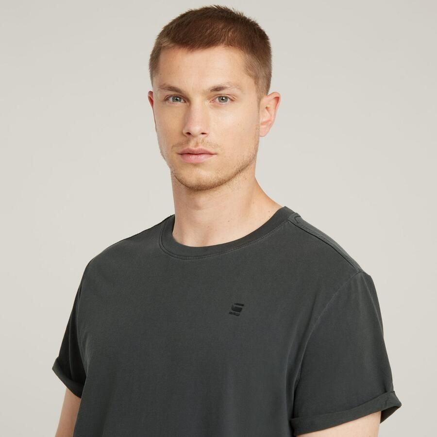 G-Star RAW Shirt met korte mouwen Lash Ronde hals logo-applicatie - Foto 8