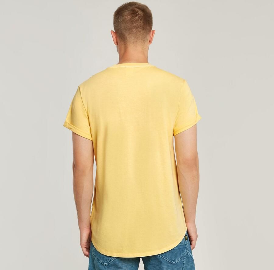 G-Star RAW Shirt met korte mouwen Lash Ronde hals logo-applicatie - Foto 5