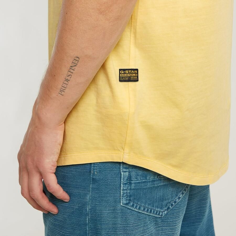 G-Star RAW Shirt met korte mouwen Lash Ronde hals logo-applicatie - Foto 2