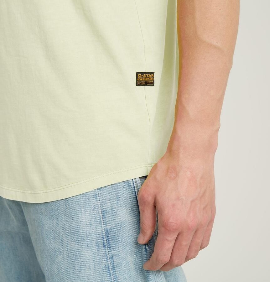 G-Star RAW Shirt met korte mouwen Lash Ronde hals logo-applicatie - Foto 5
