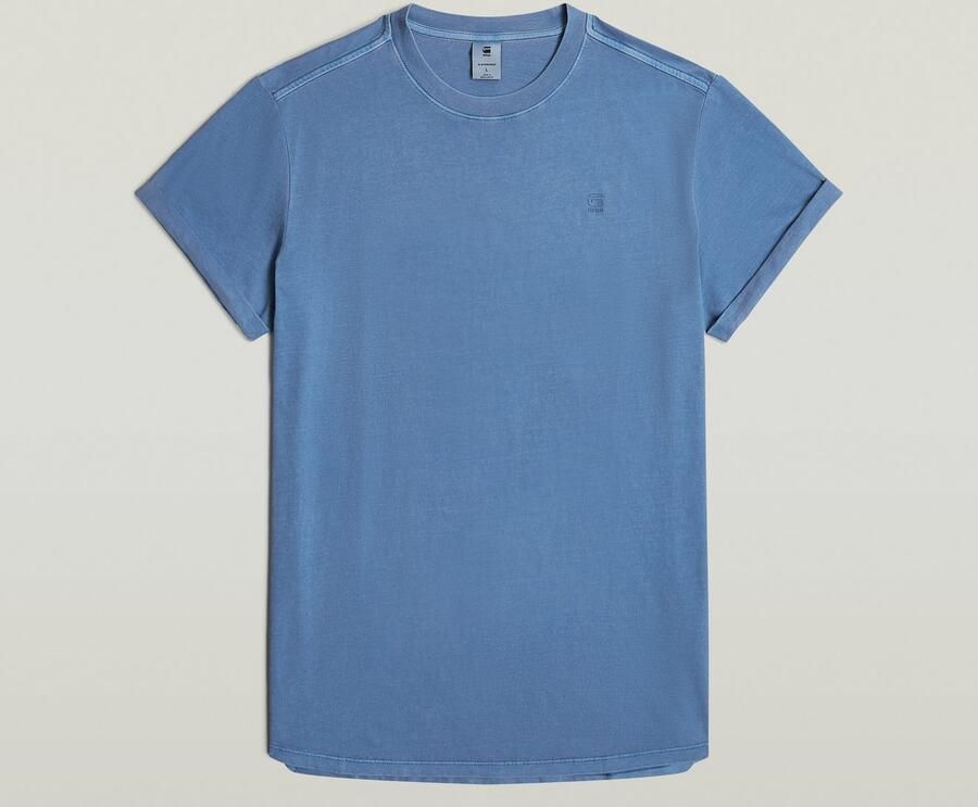 G-Star RAW Shirt met korte mouwen Lash Ronde hals logo-applicatie - Foto 5