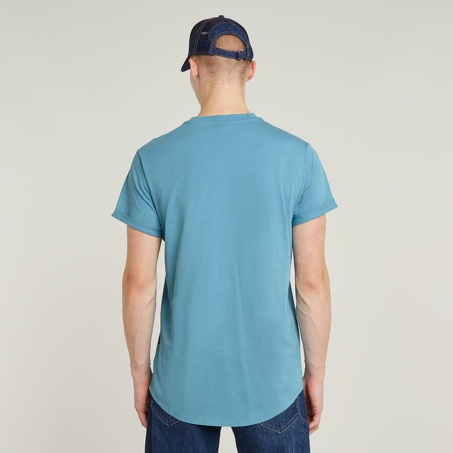 G-Star RAW Shirt met korte mouwen Lash Ronde hals logo-applicatie - Foto 3