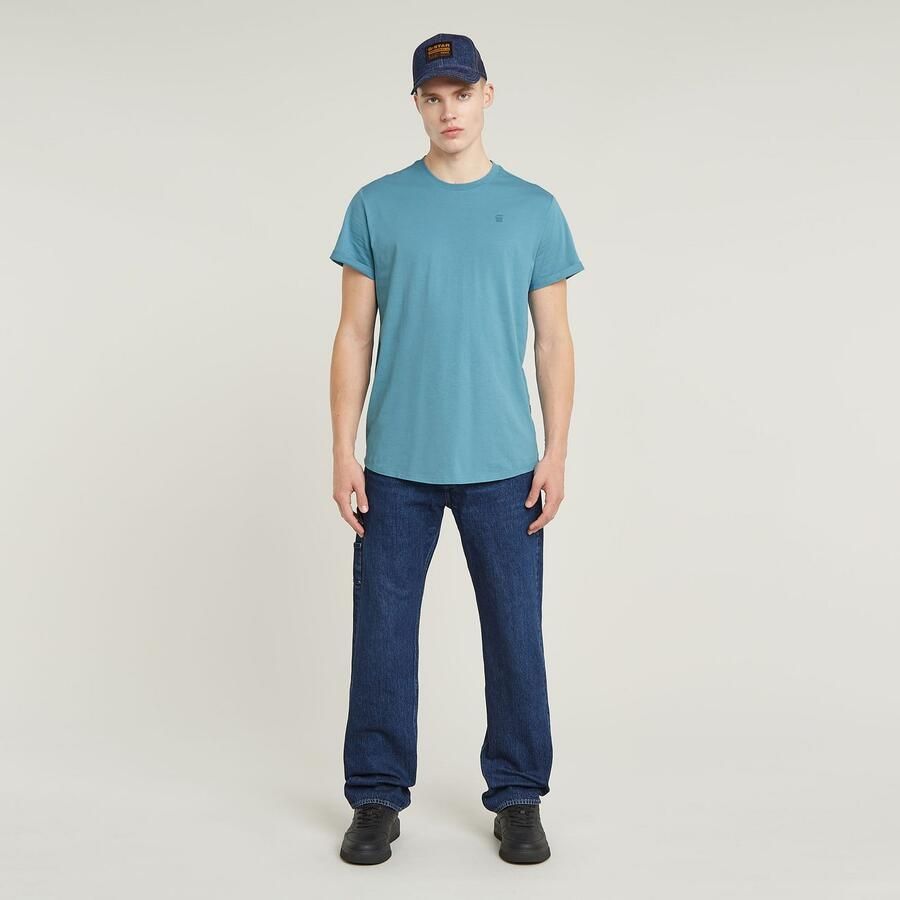 G-Star RAW Shirt met korte mouwen Lash Ronde hals logo-applicatie - Foto 4