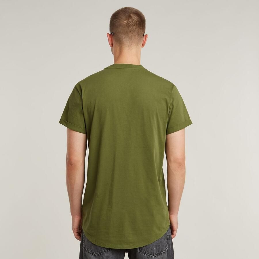 G-Star RAW Shirt met korte mouwen Lash Ronde hals logo-applicatie - Foto 3