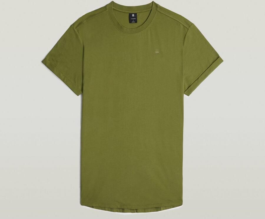 G-Star RAW Shirt met korte mouwen Lash Ronde hals logo-applicatie - Foto 6