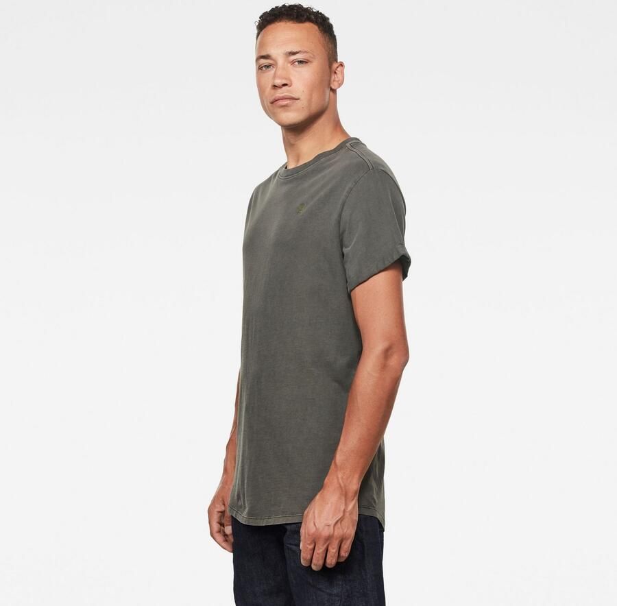 G-Star RAW Shirt met korte mouwen Lash Ronde hals logo-applicatie - Foto 8