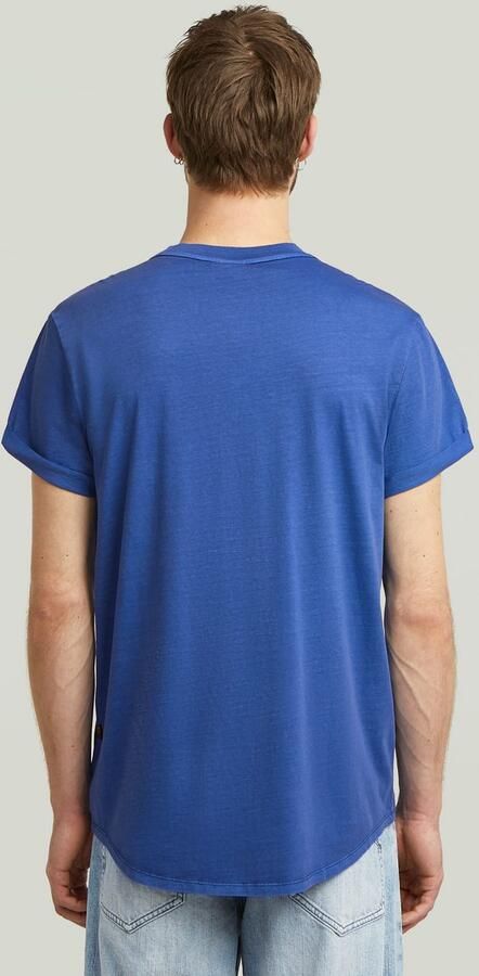 G-Star RAW Shirt met korte mouwen Lash Ronde hals logo-applicatie - Foto 4