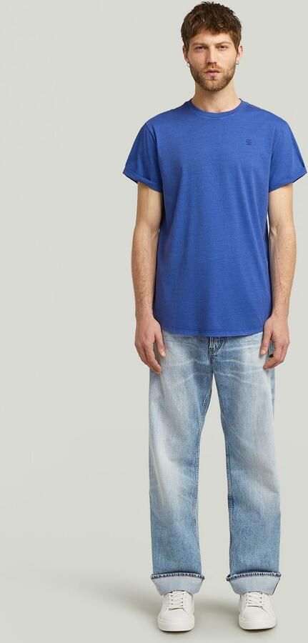 G-Star RAW Shirt met korte mouwen Lash Ronde hals logo-applicatie - Foto 7