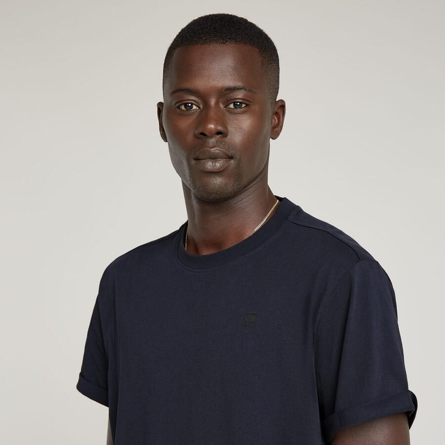 G-Star RAW Shirt met korte mouwen Lash Ronde hals logo-applicatie - Foto 3