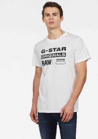 G-Star G Star RAW Shirt met ronde hals Swando