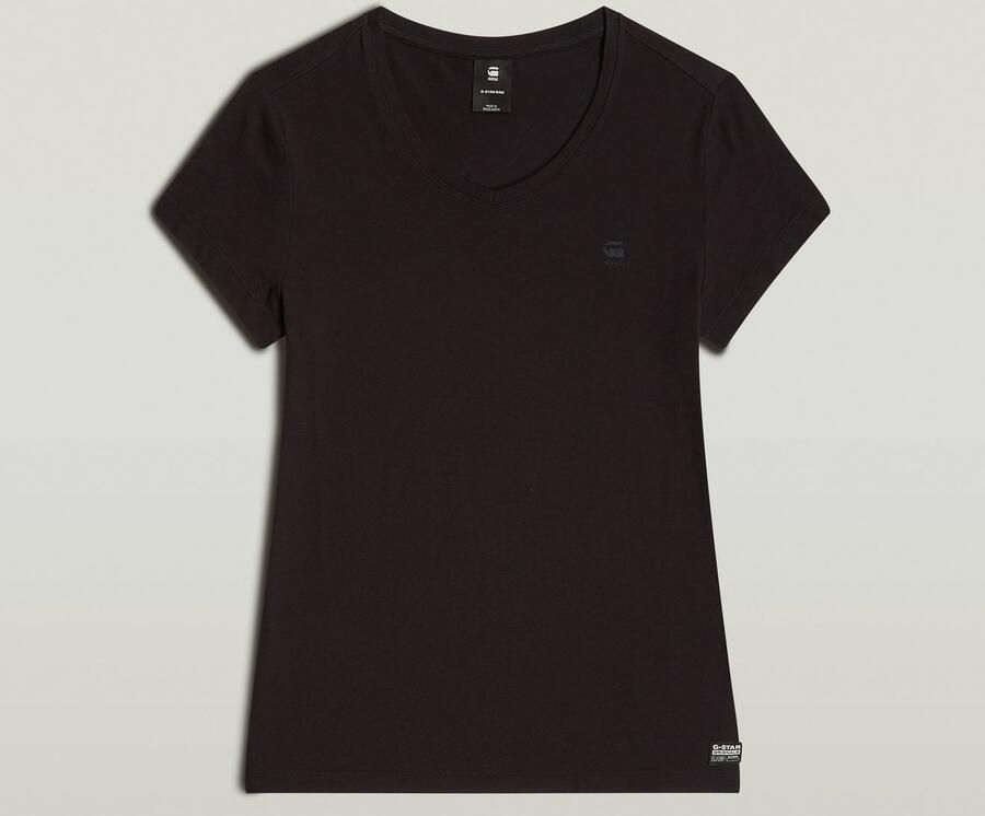 G-Star Raw T-shirt Korte Mouw T-shirt slim col V femme Eyben - Foto 5