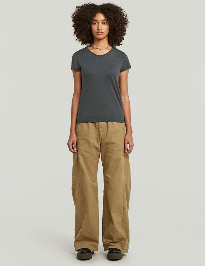 G-Star RAW Shirt met V-hals Eyben - Foto 5