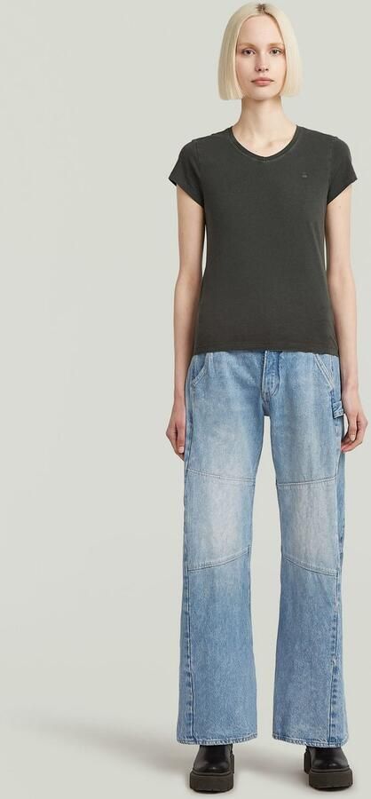 G-Star RAW Eyben Slim V 2.0 T-Shirt Grijs Dames - Foto 7