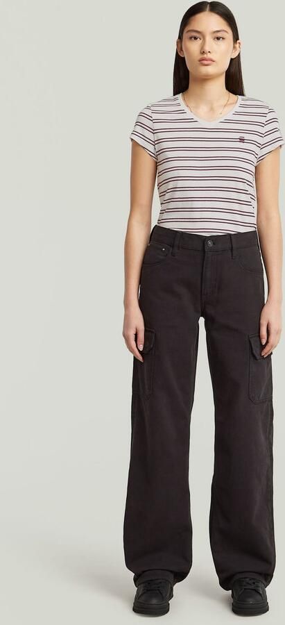 G-Star RAW Stripe Eyben Slim V 2.0 T-shirt Meerkleurig Dames - Foto 4