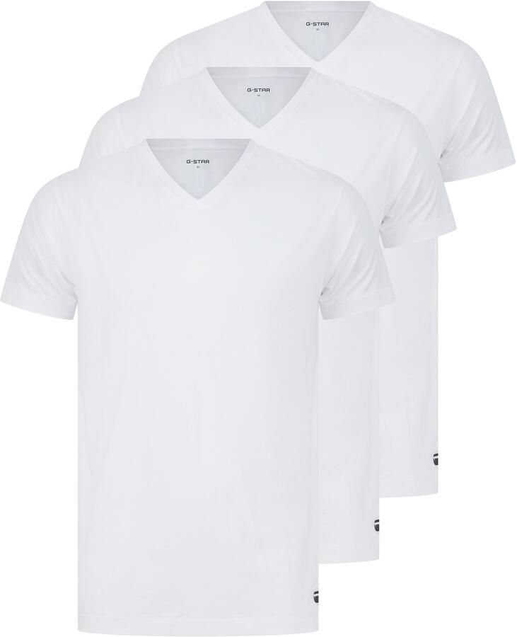 G-Star RAW Shirt met V-hals SPRUCE 3 PACK V-NECK SLEEP SHIRTS (set 3-delig) - Foto 3