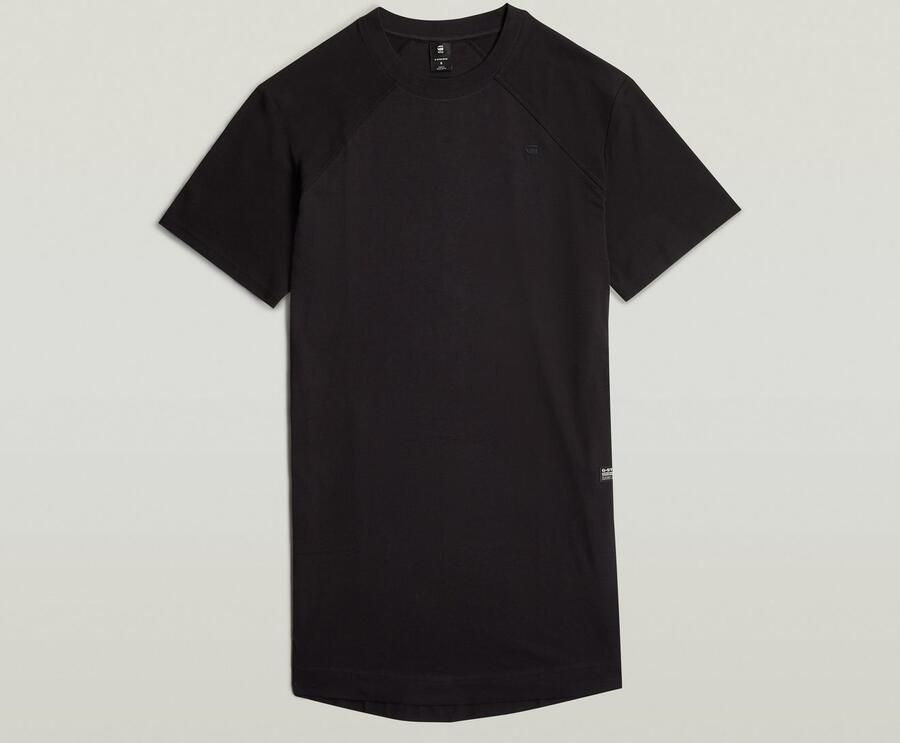 G-Star RAW Saddle Sleeve Loose T-Shirt Jurk Zwart Dames - Foto 6