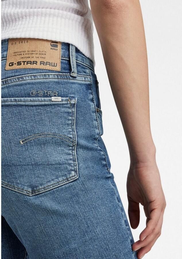 G-Star RAW 3301 Skinny Jeans Midden blauw Dames - Foto 2