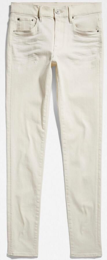 G-Star RAW 3301 high waist skinny jeans paper white gd - Foto 5