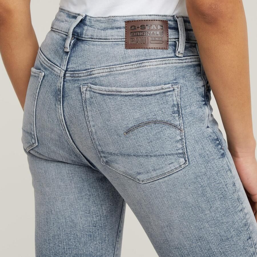 G-Star Mid Waist Skinny Fit Jeans Blue Dames