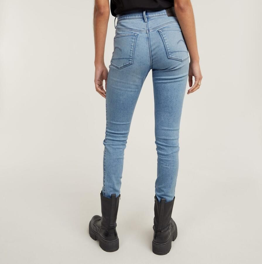 G-Star Blauwe Skinny Jeans voor Vrouwen Blue Dames - Foto 8