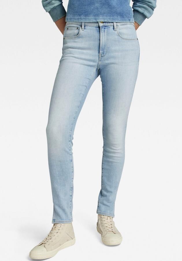 G-Star RAW Skinny fit jeans 3301 Skinny Split met splitje in de zoom - Foto 7