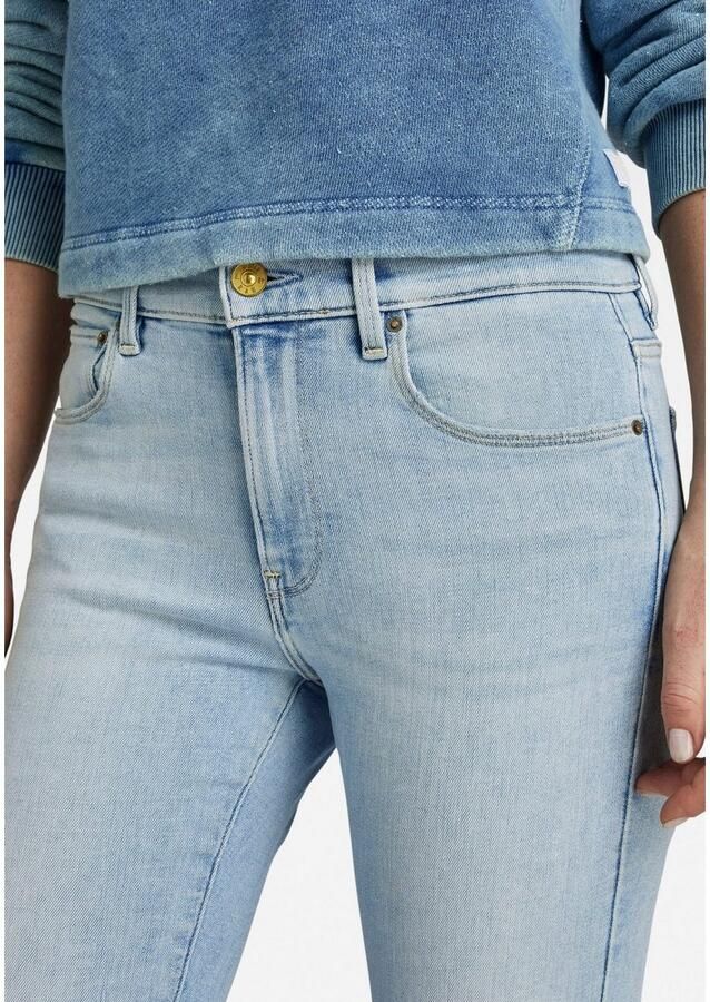 G-Star RAW Skinny fit jeans 3301 Skinny Split met splitje in de zoom - Foto 2