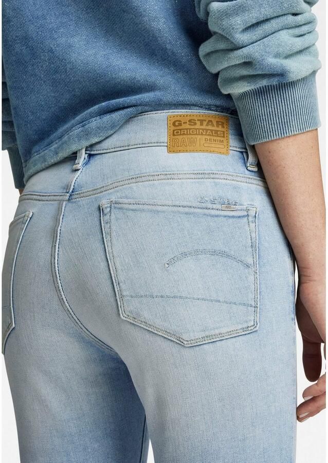 G-Star RAW Skinny fit jeans 3301 Skinny Split met splitje in de zoom - Foto 3