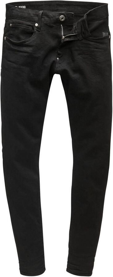 G-Star Zwarte Skinny Jeans Superstretch Elto Nero Black Heren - Foto 17