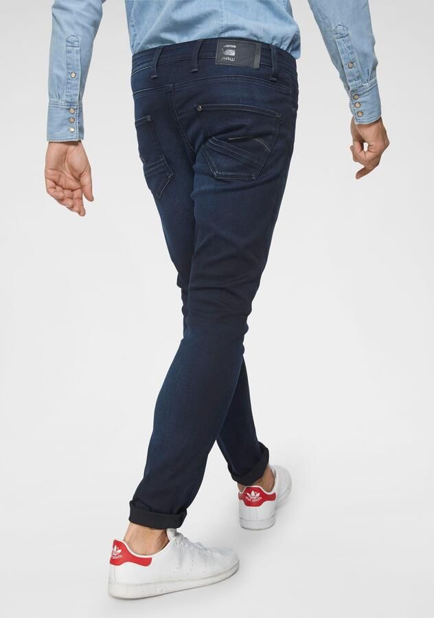 G-Star RAW Revend Skinny Jeans Donkerblauw Heren - Foto 10