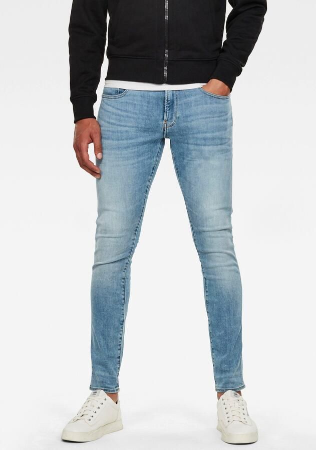 G-Star Lichtblauwe G Star Raw Slim Fit Jeans 8968 Elto Superstretch - Foto 13