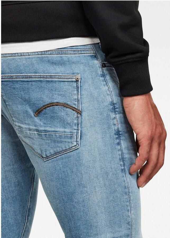 G-Star Lichtblauwe G Star Raw Slim Fit Jeans 8968 Elto Superstretch - Foto 14