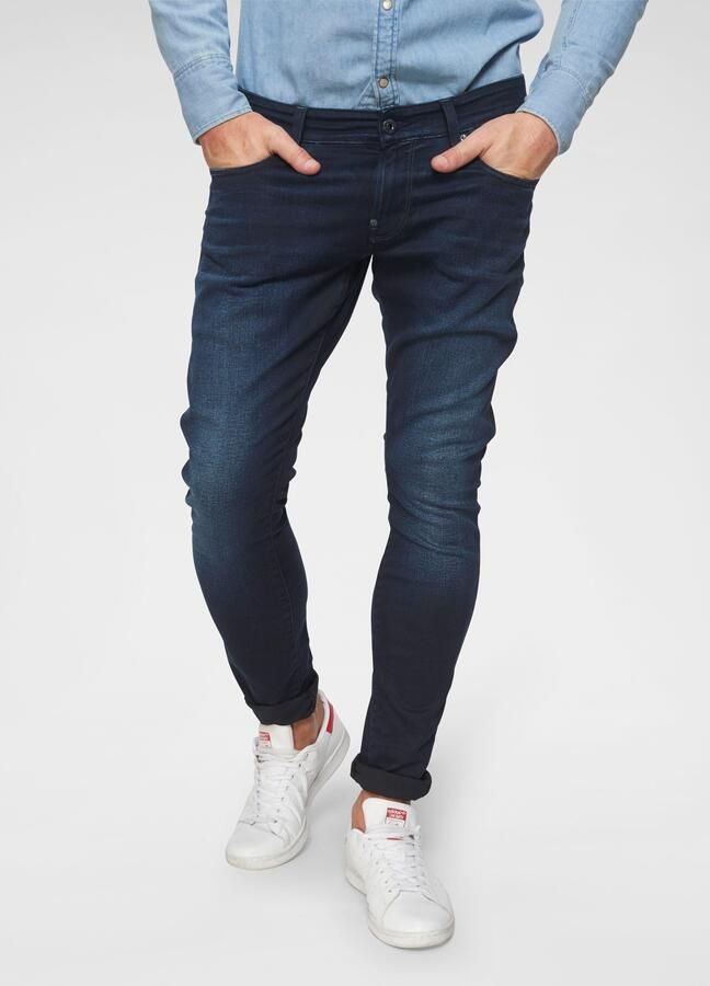 G-Star RAW Revend Skinny Jeans Donkerblauw Heren - Foto 11