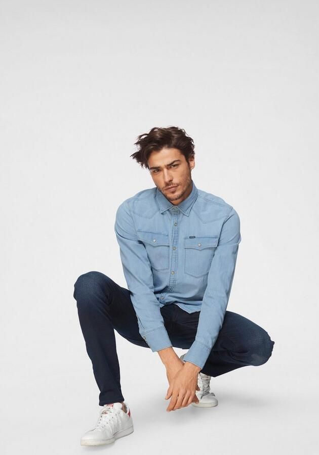 G-Star RAW Revend Skinny Jeans Donkerblauw Heren - Foto 14