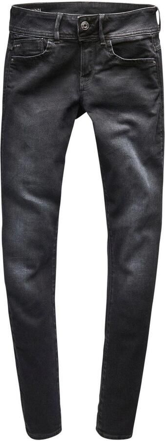 G-Star RAW Skinny fit jeans Mid Waist Skinny met elastaan-aandeel - Foto 5