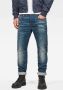 G-Star Blauwe G Star Raw Slim Fit Jeans 9118 Beln Stretch Denim - Thumbnail 8