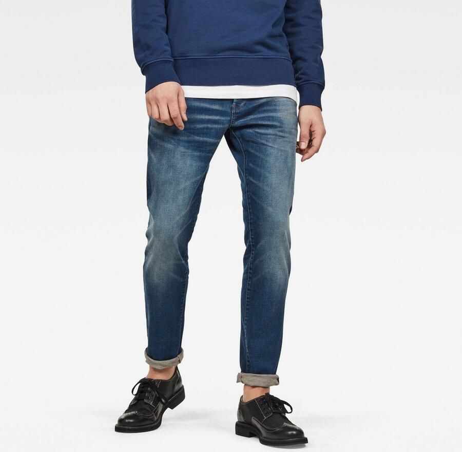 G-Star 3301 Slim Jeans Schoonste Stijl in Denim Assortiment Blauw Heren - Foto 15