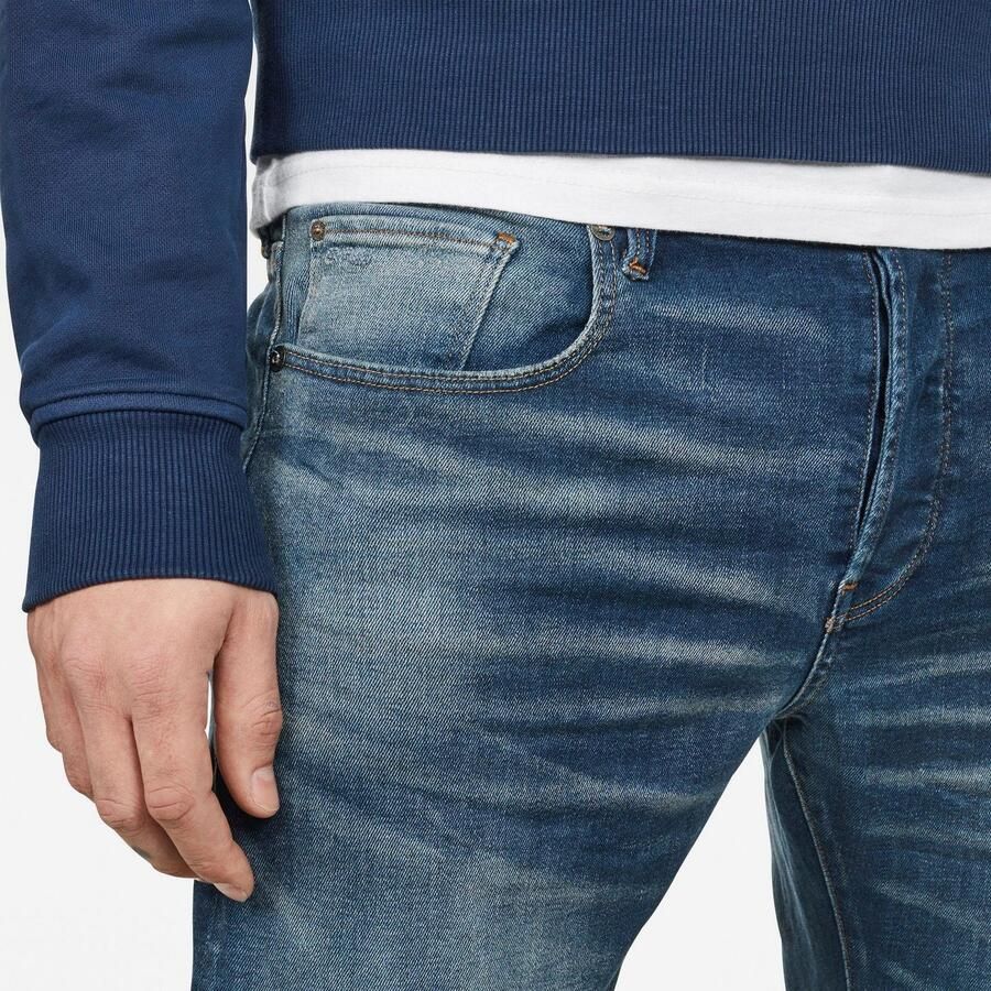 G-Star 3301 Slim Jeans Schoonste Stijl in Denim Assortiment Blauw Heren - Foto 14